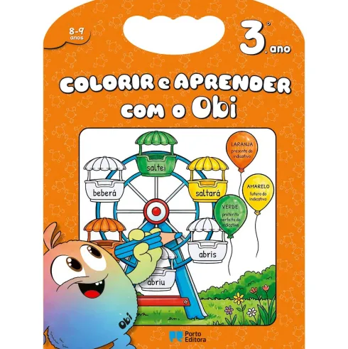 Colorir e Aprender com o Obi - 3.º Ano