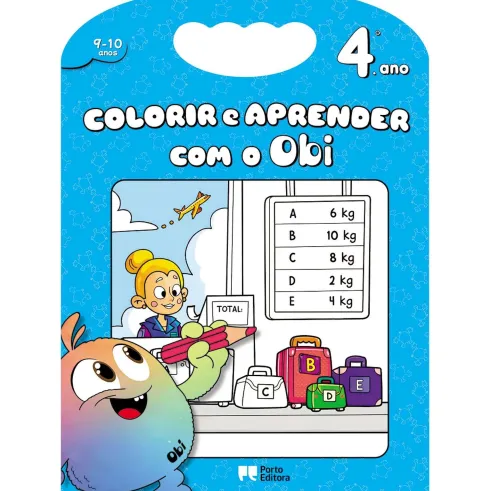 Colorir e Aprender com o Obi - 4.º Ano