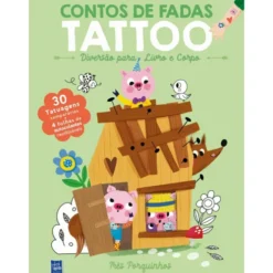 Contos de Fadas - Tattoo - Três Porquinhos de Yoyo Books