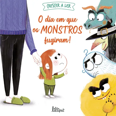 Crescer a Ler 2: O Dia em que os Monstros Fugiram! de Louison Nielman