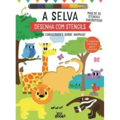 Desenha com Stencils - A Selva de Elizabeth Golding