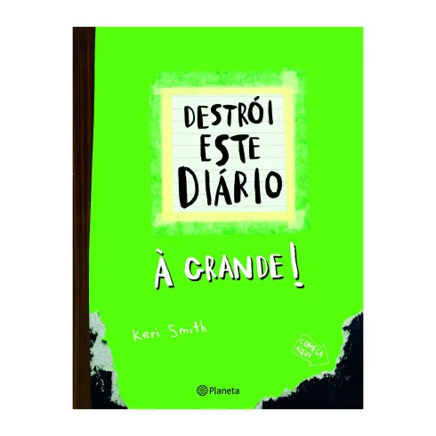 Destrói Este Diário À Grande - Capa Verde de Keri Smith