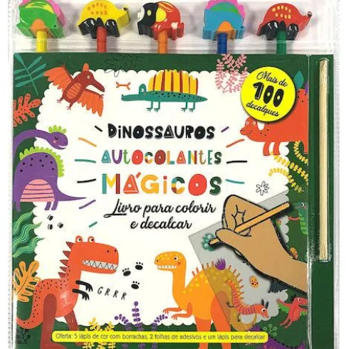 Dinossauros - Autocolantes Mágicos