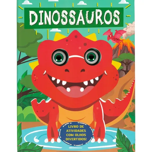 Dinossauros - Livro de Atividades com Olhos Divertidos!
