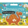 Dinossauros - Megabloco para Pintar com Autocolantes