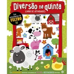Diversão na Quinta - Livro de Atividades de Vários Autores