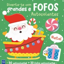 Diverte-Te Com Grandes E Fofos Autocolantes - Natal de YOYO BOOKS