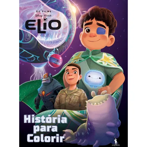 Elio: História para Colorir de Disney