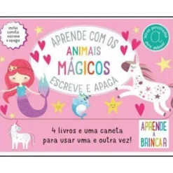 Escreve e Apaga - Aprende com os Animais Mágicos