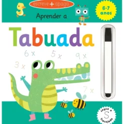 Escreve e Apaga - Aprender a Tabuada - 1º Ano de Elizabeth Golding
