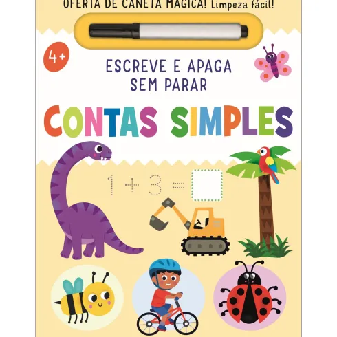 Escreve E Apaga Sem Parar: Contas Simples de Toni Stemp