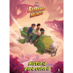 Estranho Mundo - História para Colorir de Disney