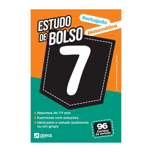 Estudo De Bolso: Português E Matemática - 7.º Ano de Areal Editores