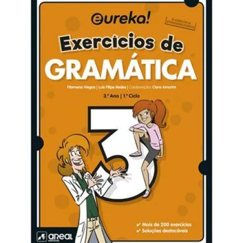Eureka! Exercícios de Gramática Português - 3.º Ano de Filomena Viegas e LuÍs Filipe Redes