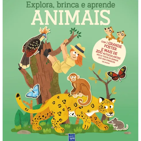 Explora, Brinca E Aprende - Animais de Yoyo Books