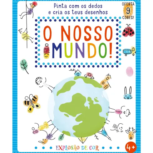 Explosão de Cor: o Nosso Mundo! de Elizabeth Golding