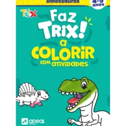 Faz Trix A Colorir Dinossauros 4-5Anos