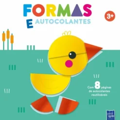 Formas e Autocolantes - Pato 3+