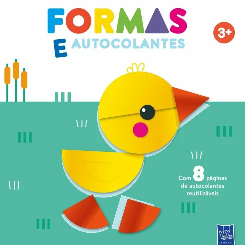 Formas e Autocolantes - Pato 3+