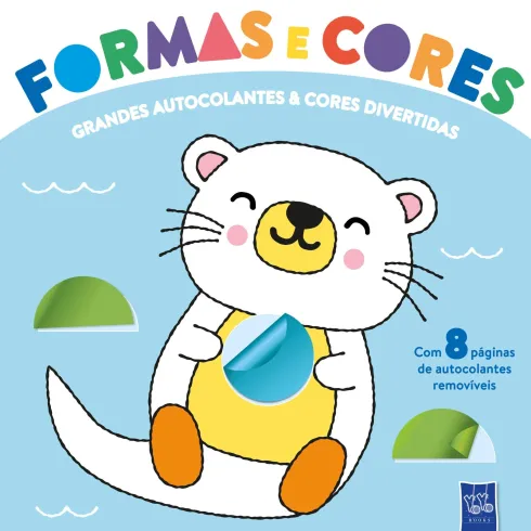 Formas E Cores - Azul de Yoyo Books