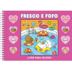 Fresco e Fofo - Livro para Colorir