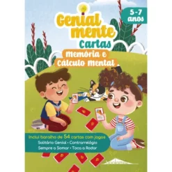 Genialmente Cartas - Memória e Cálculo Mental: 5-7 Anos
