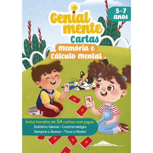 Genialmente Cartas - Memória e Cálculo Mental: 5-7 Anos