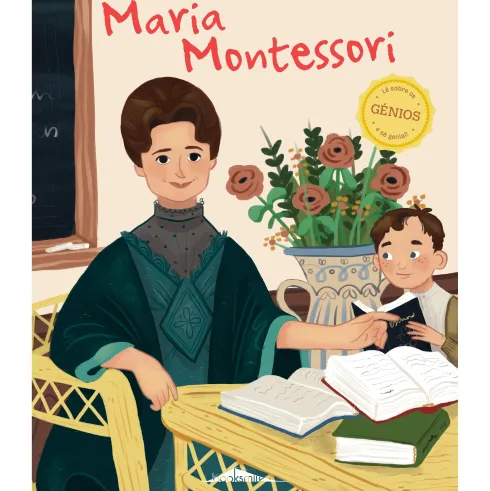 Génios Nº 8 - Maria Montessori de Jane Kent