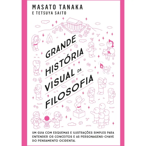 Grande História Visual da Filosofia de Masato Tanaka e Tetsuya Saito