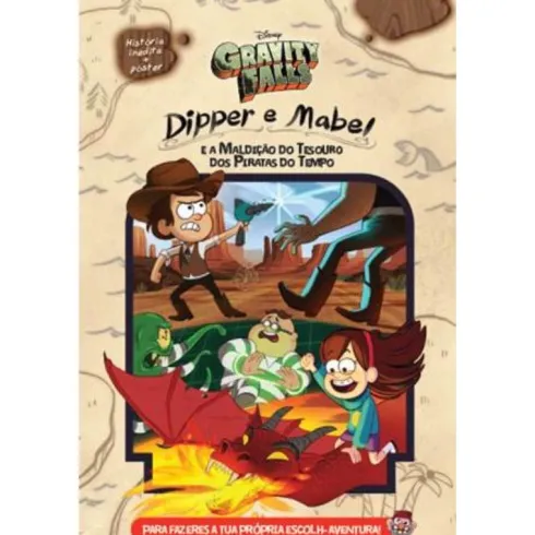 Gravity Falls - Dipper e Mable e a Maldição do Tesouro dos Piratas do Tempo