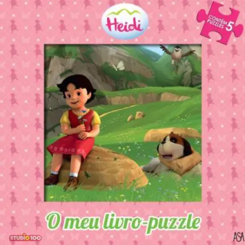 Heidi - O Meu Livro-Puzzle de Jan Van Rijsselberge