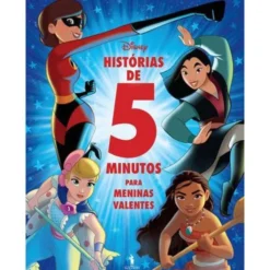 Histórias de 5 Minutos para Meninas Valentes de Disney