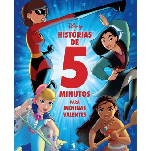 Histórias de 5 Minutos para Meninas Valentes de Disney