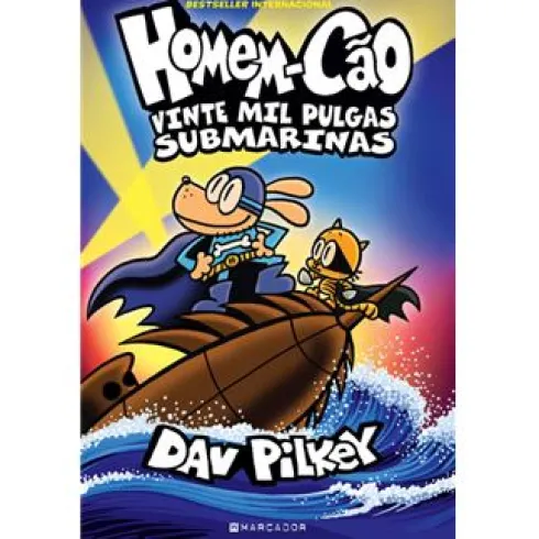 Homem-Cão N.º 11 - Vinte mil pulgas submarinas de Dav Pilkey
