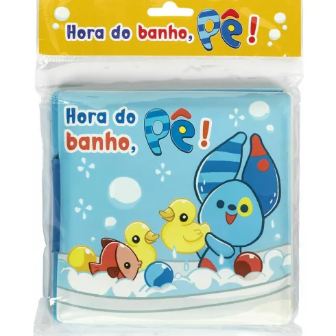 Hora do Banho, Pê! de Cláudia Dias - Um Livro à Prova de Água