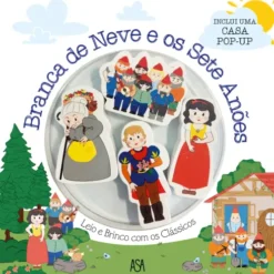 Leio e Brinco com os Clássicos - Branca de Neve e os Sete Anões de Denise Holmberg