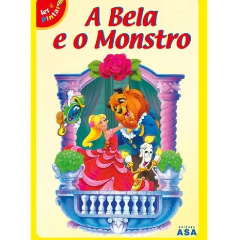 Ler e Pintar - A Bela e o Monstro