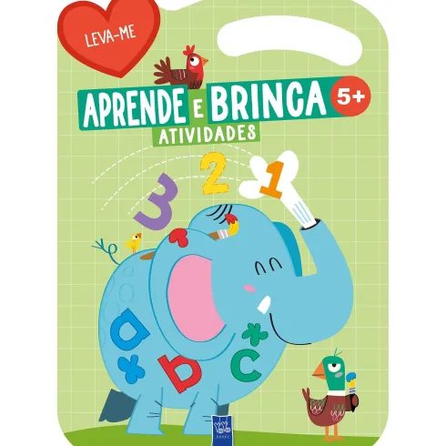 Leva-Me Aprende e Brinca-Atividades - Verde 5+ de Yoyo Books