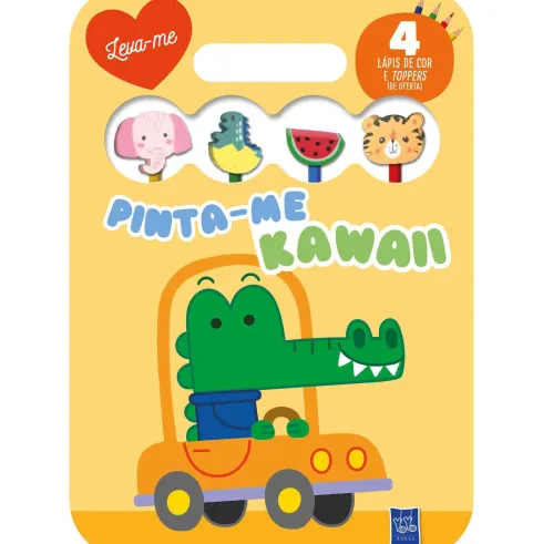 Leva-me Pinta-me Kawaii - Crocodilo