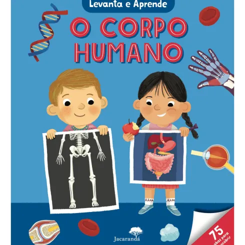 Levanta e Aprende - o Corpo Humano de Tim Cooke e Patrick Corrigan