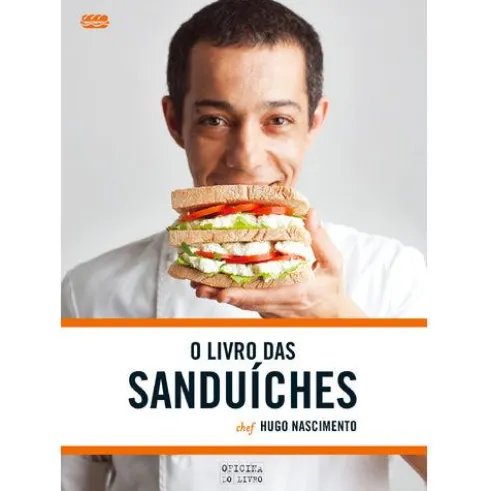Livro das Sanduíches de Hugo Nascimento