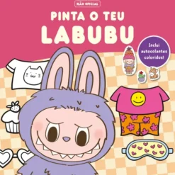 Livro de Colorir - Pinta o Teu Labubu de Porto Editora
