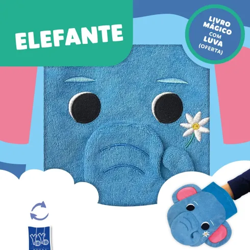 Livro E Luva - Elefante de Yoyo Books