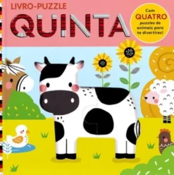 Livro-Puzzle: Quinta - com Quatro Puzzles de Animais para Te Divertires!