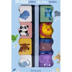 Livros & Blocos De Banho - Animais de YOYO BOOKS