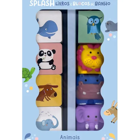 Livros & Blocos De Banho - Animais de YOYO BOOKS