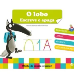 Lobo-Escreve e Apaga: Livro de de Orianne Lallemand