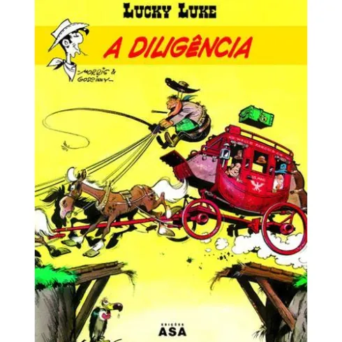 Lucky Luke - A Diligência de René Goscinny e Morris