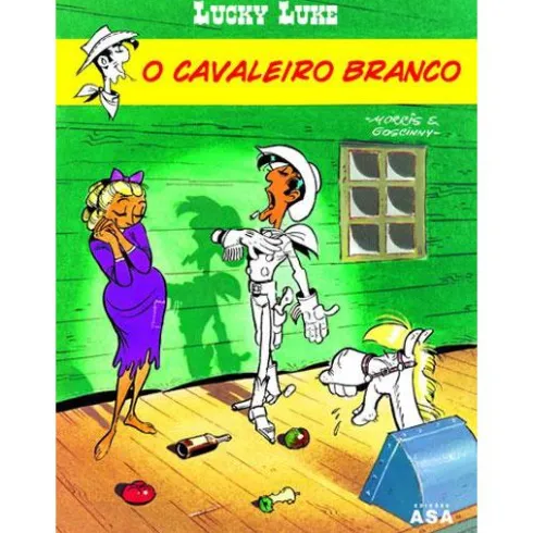 Lucky Luke - O Cavaleiro Branco de René Goscinny e Morris