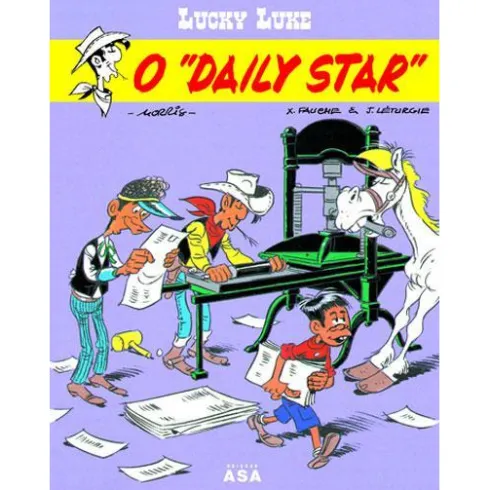 Lucky Luke - o Daily Star de Xavier Fauche
